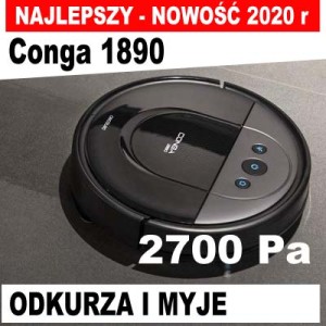 Cecotec Conga 1890 - Najlepszy robot sprzątający 2020 r