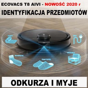 Ecovacs Ozmo PRO  T8 AIVI. Oryginalny. Polska dystrybucja. Sklep Ecovacs - Warszawa. 