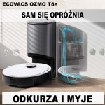 Ecovacs Ozmo PRO T8+ AIVI. Oryginalny. Polska dystrybucja. Sklep Ecovacs - Warszawa. 