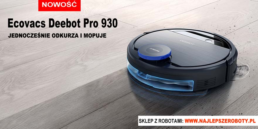 Ecovacs Deebot Pro 930 - mopowanie podłóg