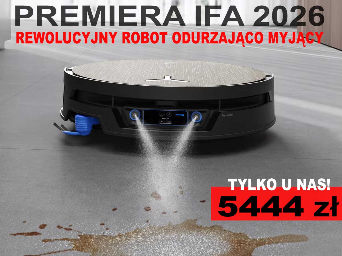 Premiera IFA 2026 - Robot odkurzająco-myjący