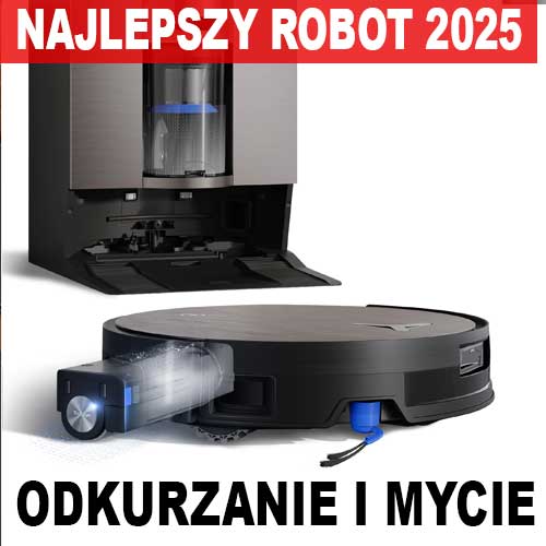 Najlepsze robot hybrydowe (odkurzają i mopują podłogę).